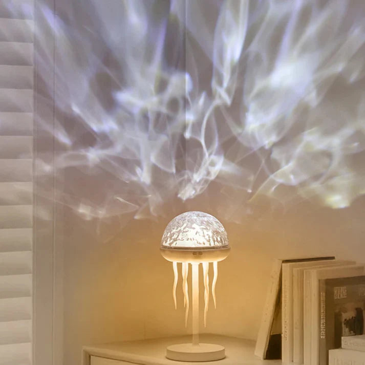 Sparkle & Shine Jellyfish Projection Ocean Wave Night Light
