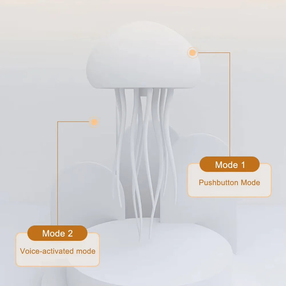 Floating Jellyfish Ocean Lamp with Color Changing Lights